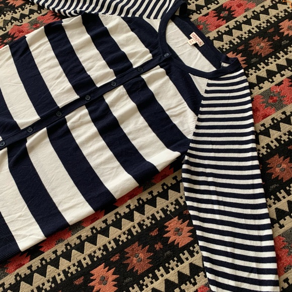 Merona Striped Cardigan - Picture 3 of 8